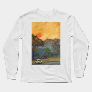 Bushfire sunset Long Sleeve T-Shirt